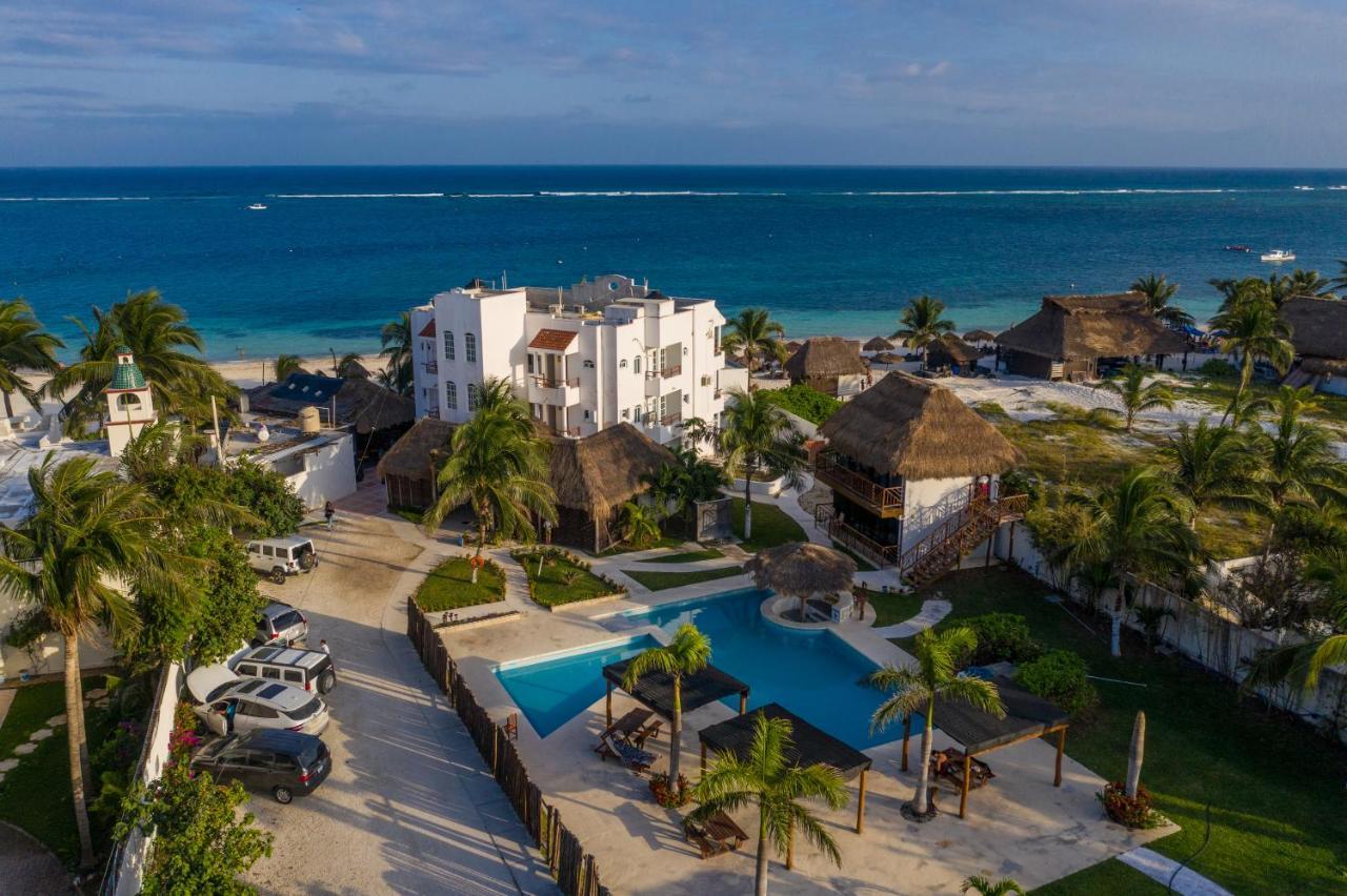 Hotel & Beach Club Ojo De Agua ปัวร์โตโมเรลอส ภายนอก รูปภาพ