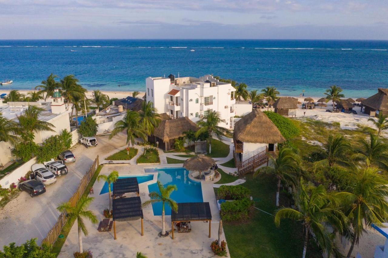 Hotel & Beach Club Ojo De Agua ปัวร์โตโมเรลอส ภายนอก รูปภาพ